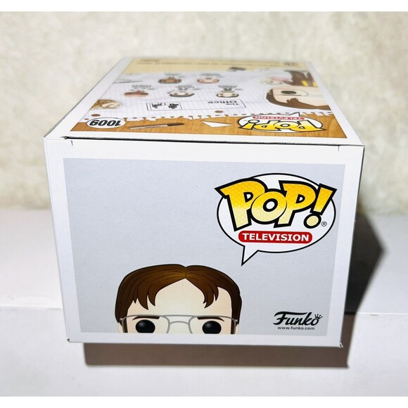 Funko POP! The Office Dwight Schrute Holding Doll #1009 Funko Shop Exclusive - Picture 5 of 6